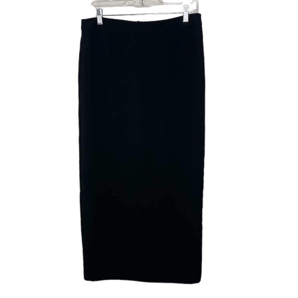 Tribal Solid Black Maxi Skirt